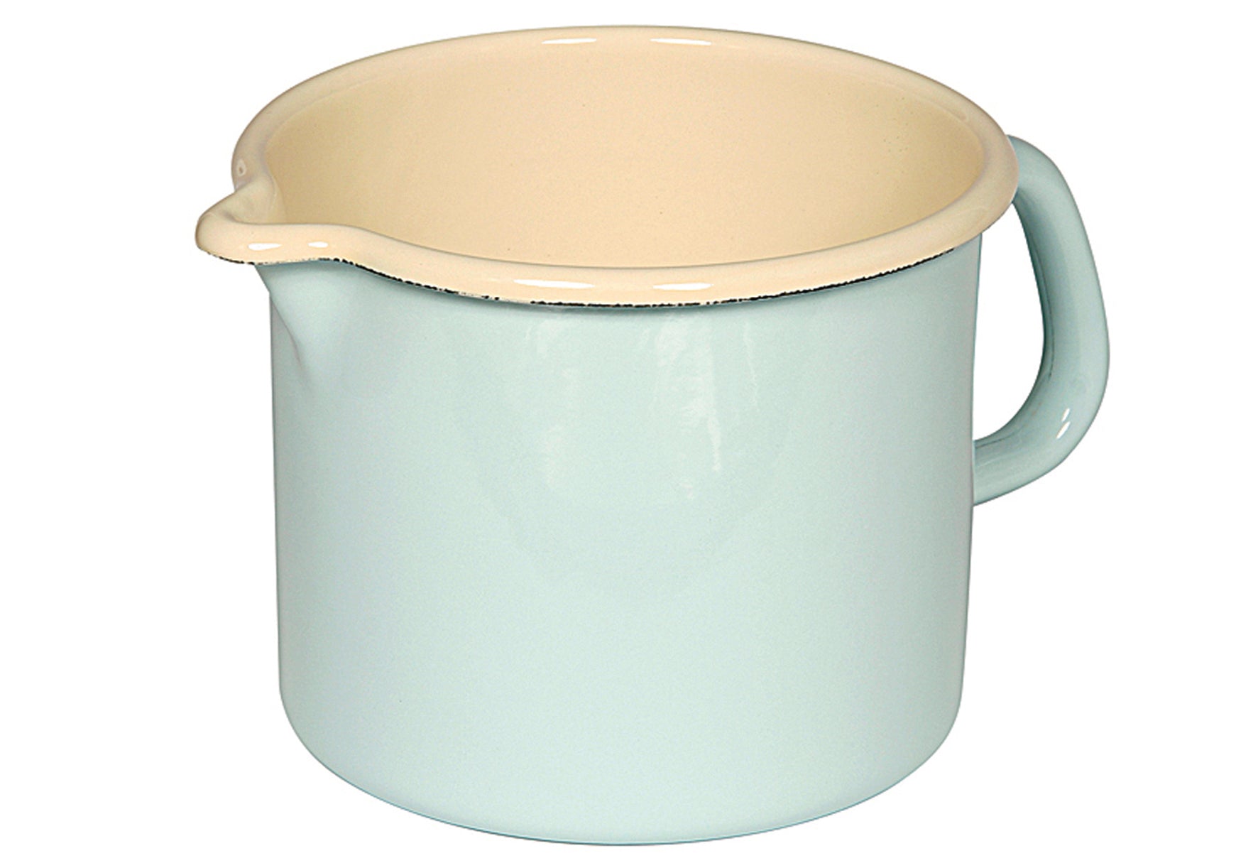 RIESS Milchtopf 1,7 l Ø14cm türkis/bunt