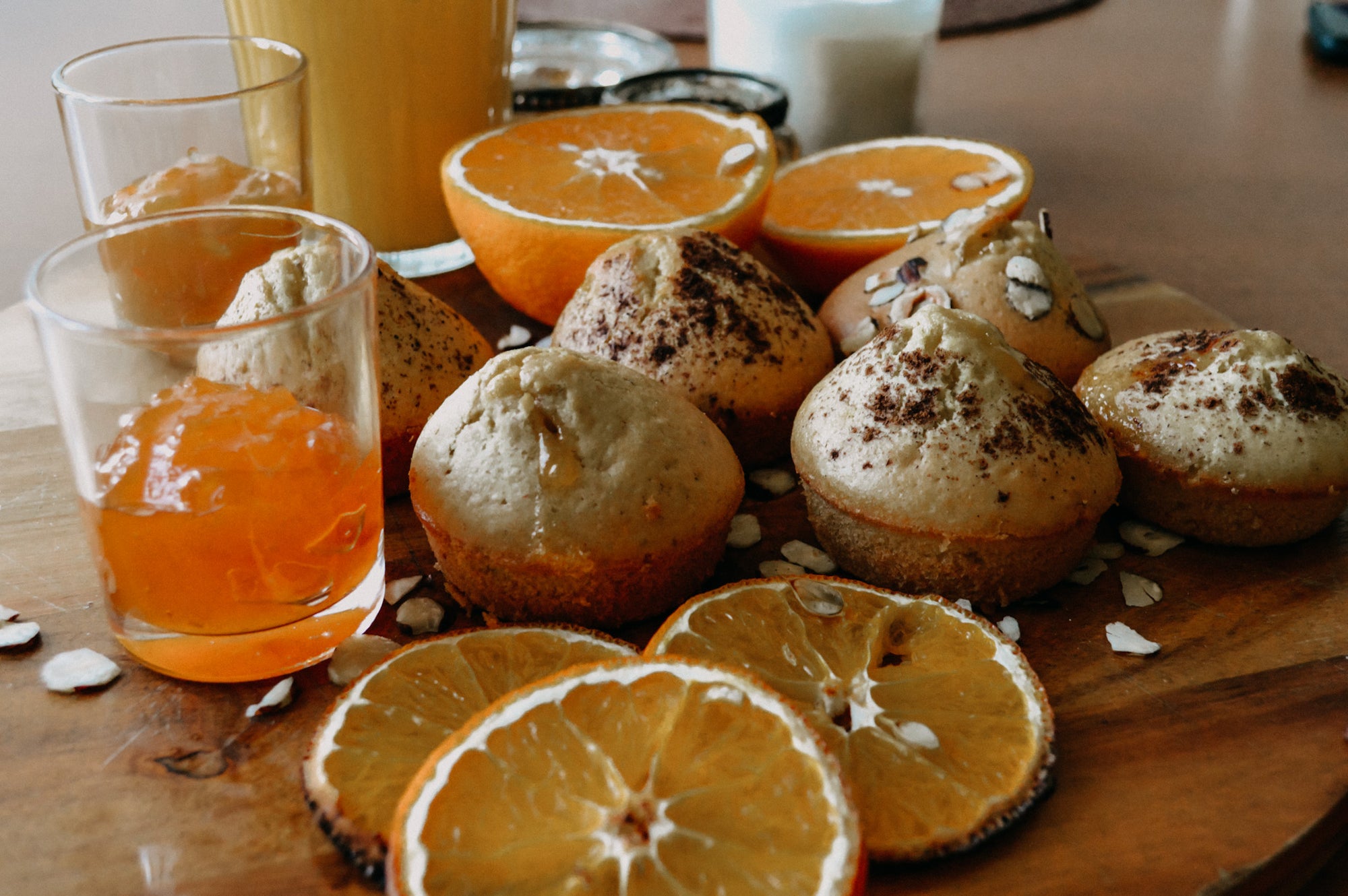 Fruchtige Frühstücks-Marmeladen-Muffins