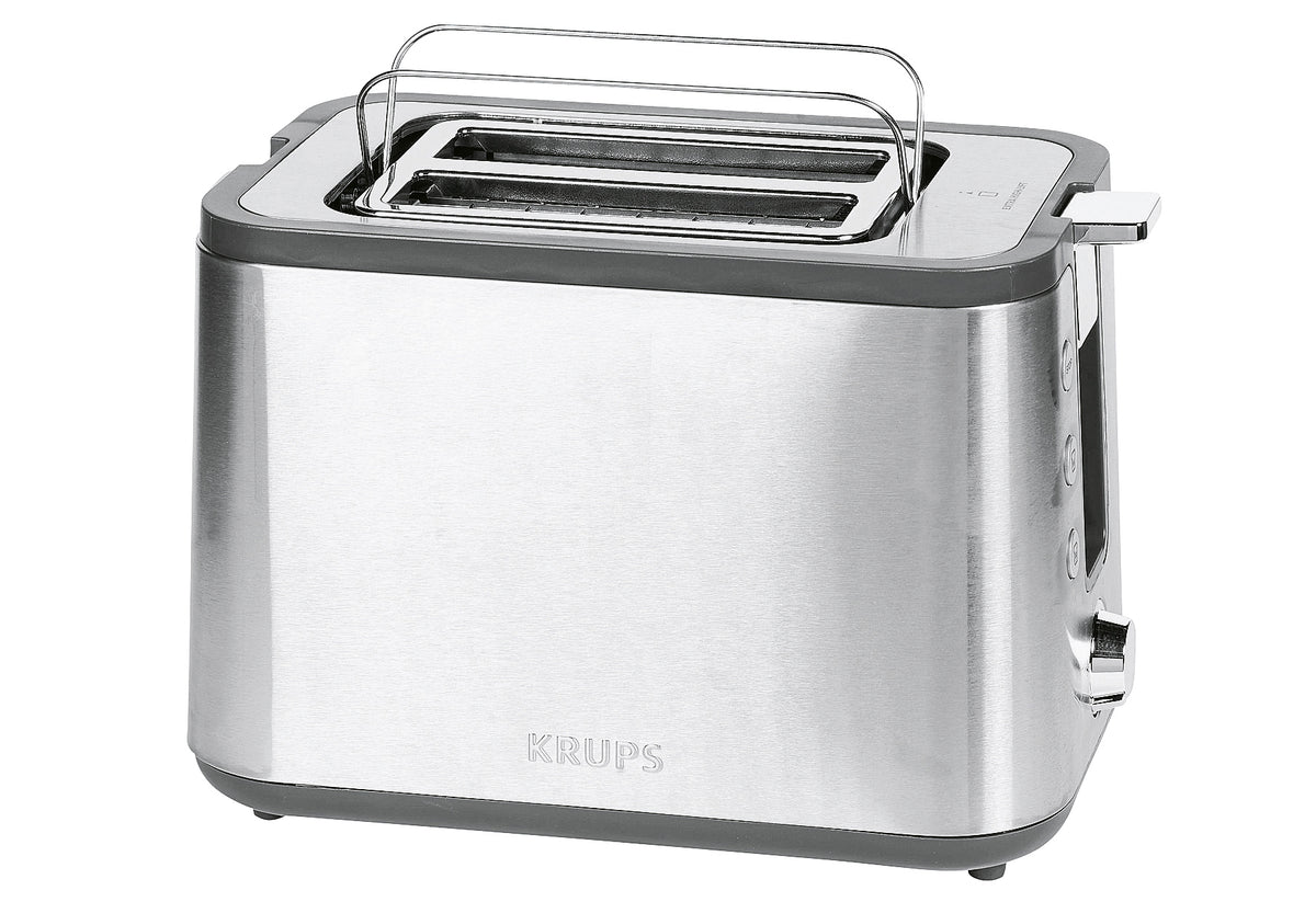 KRUPS Toaster KH 442 700 W Edelstahl/schwarz  