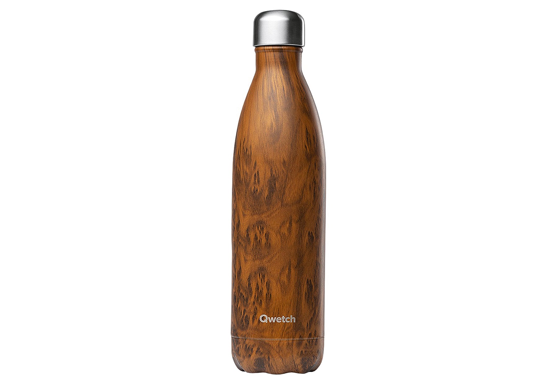 QWETCH Thermoflasche Wood 750ml