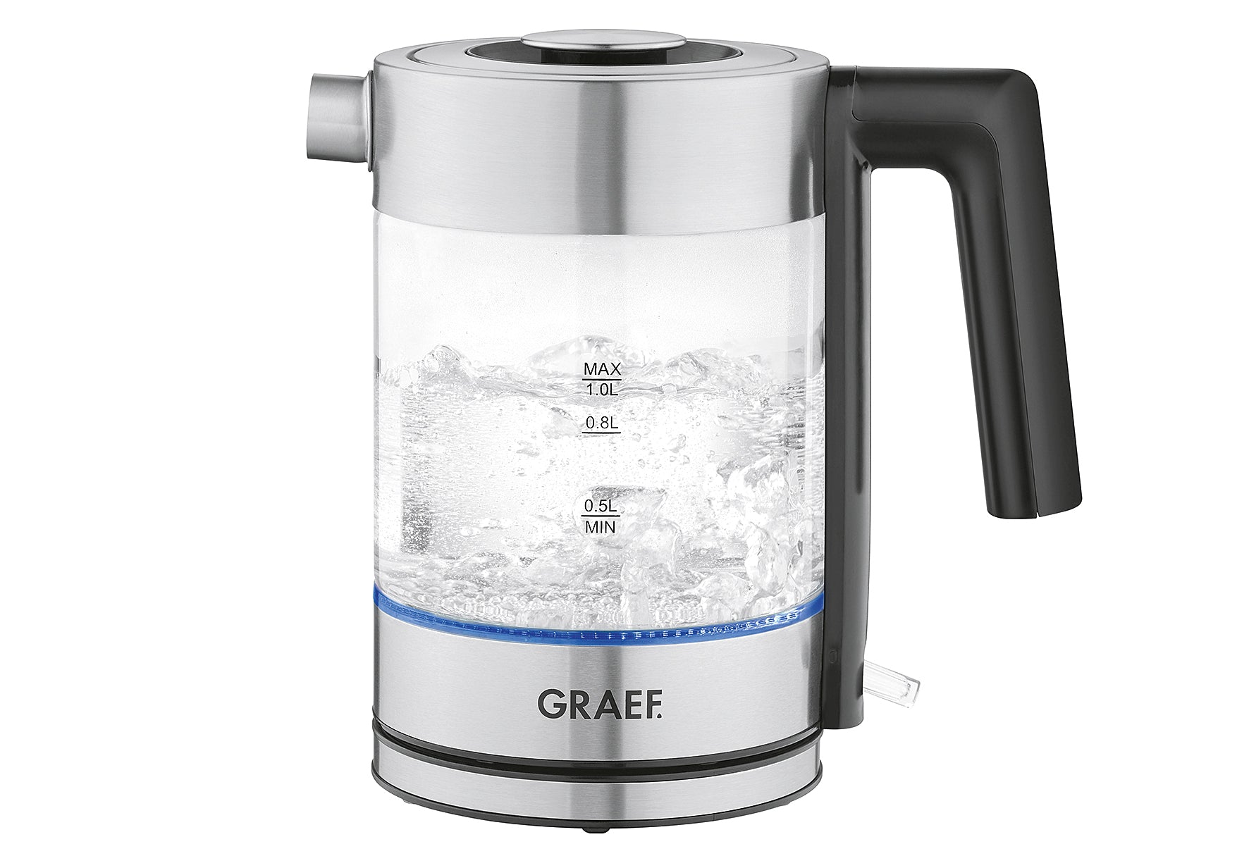 GRAEF Wasserkocher WK 300 EU 1l 2200Watt Glas