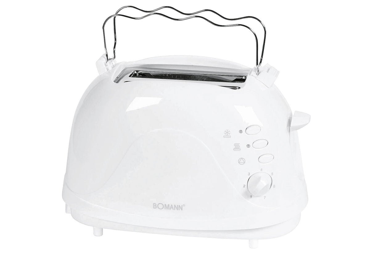BOMANN Toaster TA 246 CB Cool-Touch-Gehäuse 700 W weiß