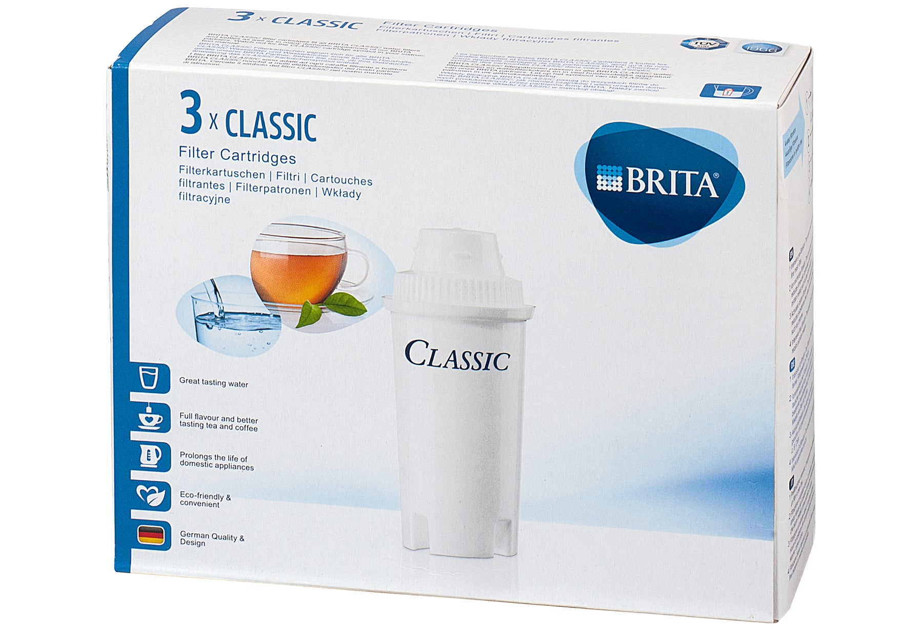 BRITA Filterkartusche Classic 3er Set