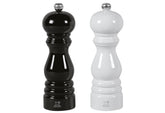 PEUGEOT Pfeffer- und Salzmühlenset Paris Duo schwarz/weiß 18cm