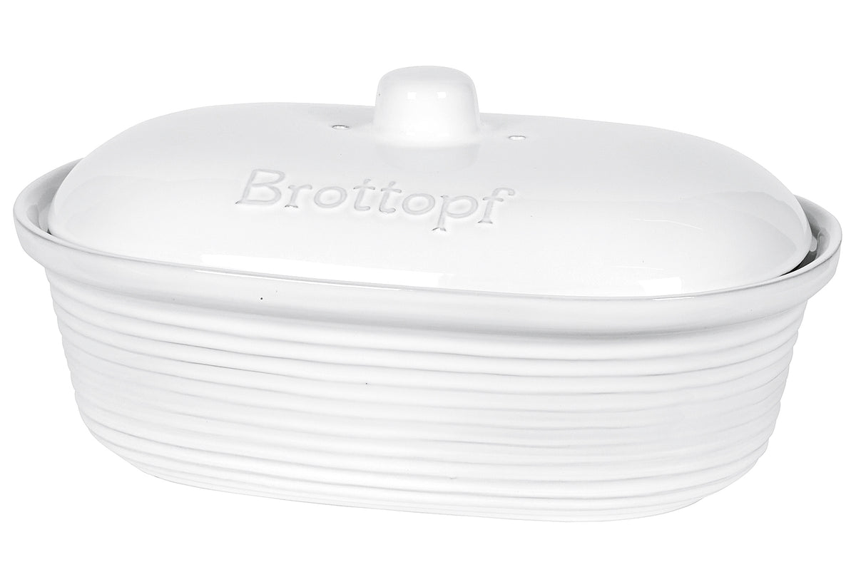 Brottopf 37,5x24,5x17cm weiß
