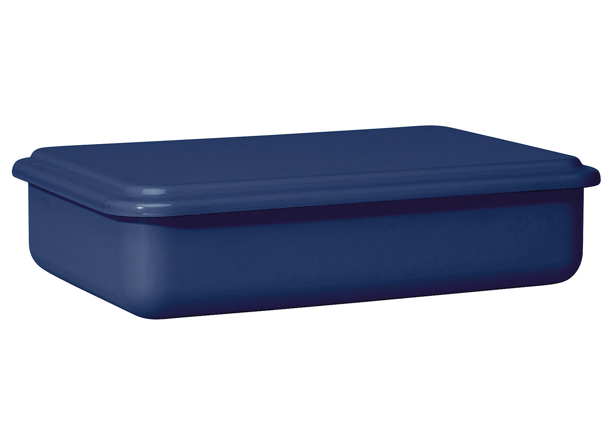 RIESS Vorratsbehälter mit Deckel 23x15x5cm heidelbeerblau