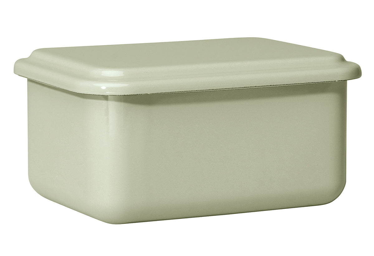 RIESS Vorratsbehälter mit Deckel 15x11x7cm salbeigrün