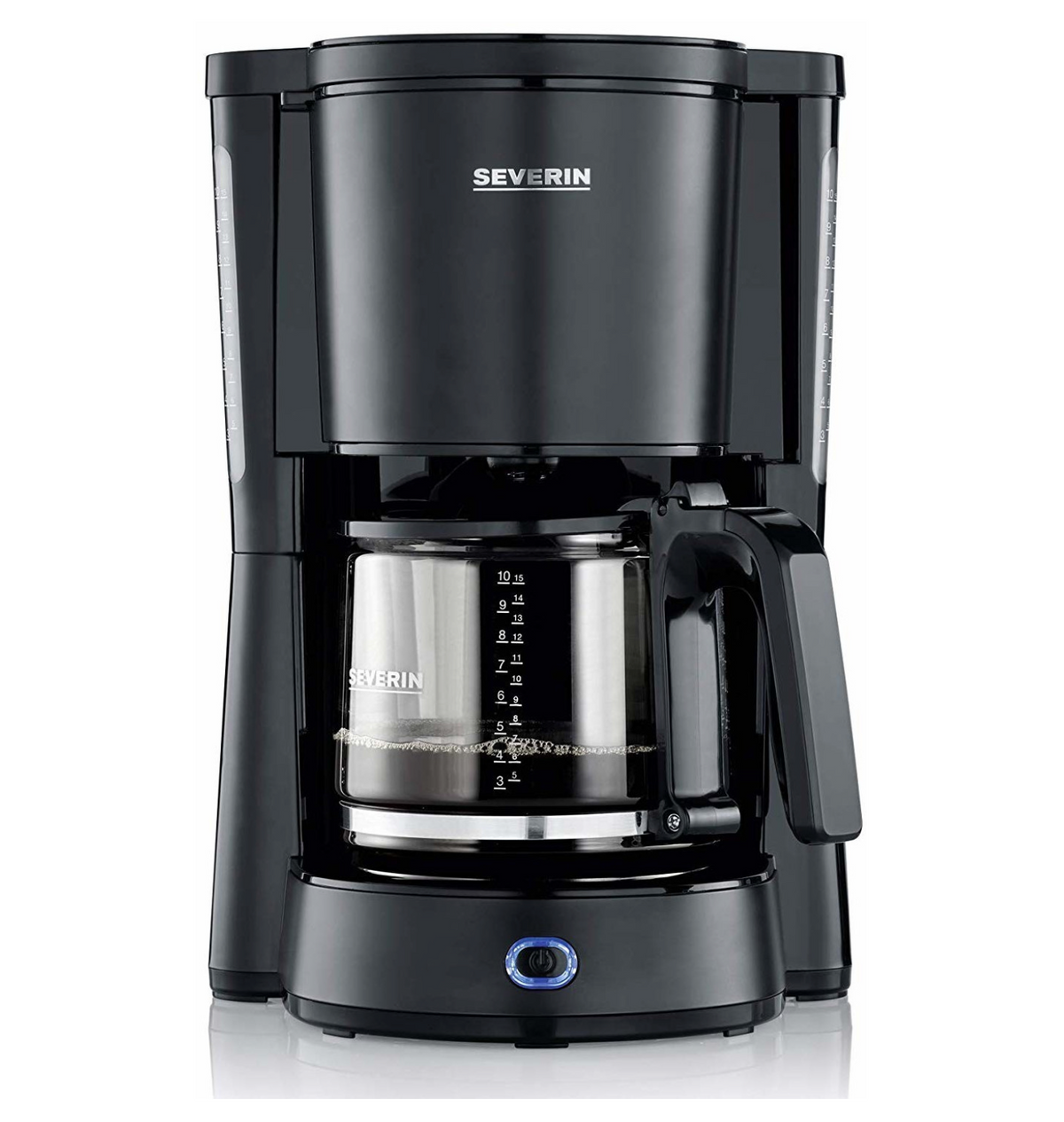 SEVERIN KA 9554 Kaffeeautomat Type 10 Tassen 1000Watt schwarz